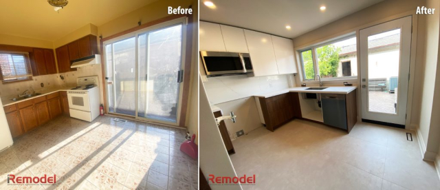 Before After Remodeling Kitchen Toronto