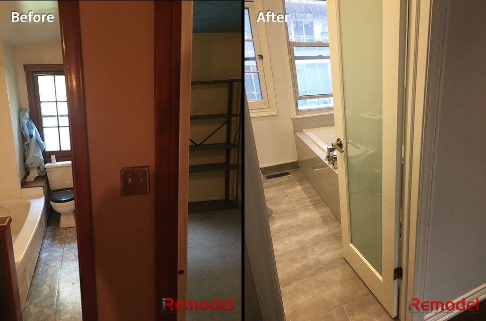 Small Bathroom Renovations Before And After Photo 1