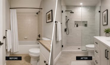 Tub-to-Walk-In Shower Conversion: What’s Involved in a Toronto Bathroom