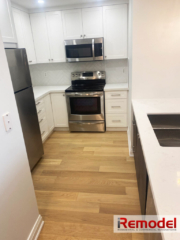 White Kitchen With Island Renovated Toronto 2 White Kitchen With Island Renovated Toronto 2